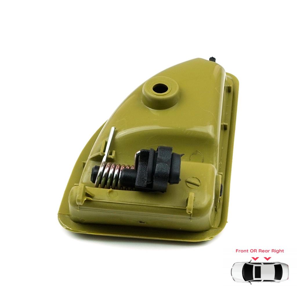 BDP931 Interior Right Door Handle Olive Green Color For Renault Kangoo MK1 KC FC Twingo I C06 S06 Nissan Kubistar X76 8200259376