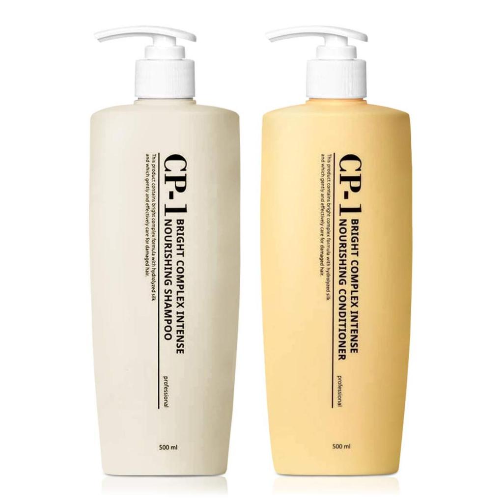 [CP-1] Bright Complex Intense Nourishing Shampoo 500ml + Conditioner 500ml, 1Set