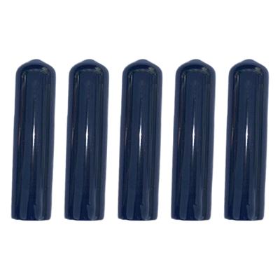 5 Pièces Protège-Tête de Queue de Billard Couvre-Pointe de Queue de Billard Embouts pour Queue de Snooker Légers Chapeaux Protecteurs pour Bout de Queue de Billard Durables