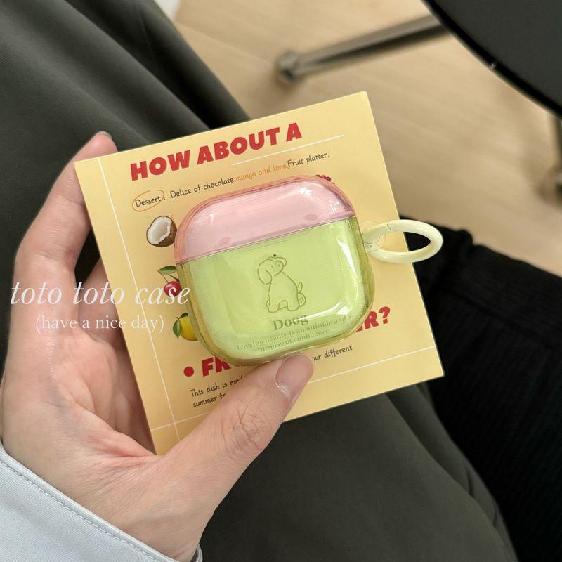 

Earphone Sleeves Applicable to Apple 2 Generation Bluetooth Earbuds Case Airpods3 Generation New Arrival Protective Case Airpods2 Anti-Fall Shell Apple Airpods 3 Single shell (creamy-white torus)