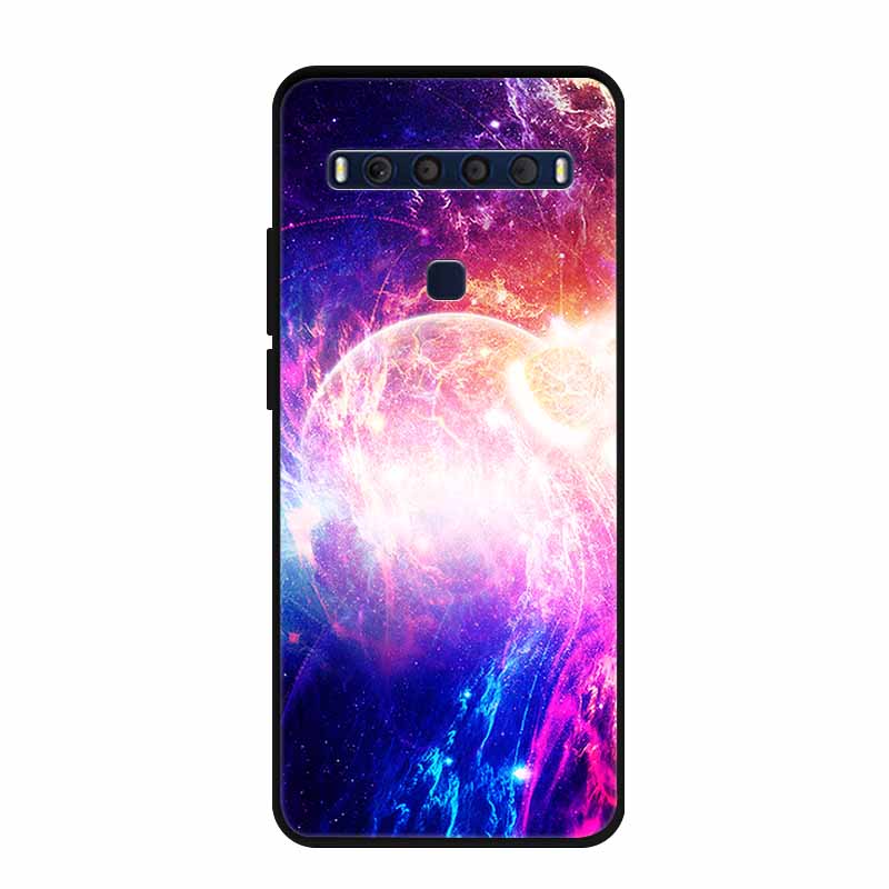 For TCL 10L Case Cool Fashion Silicone Soft TPU Phone Covers for TCL 10 Lite Case 10Lite Coque for TCL10L T770H T770B 4187U Bag