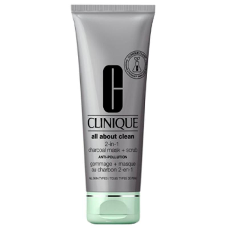 Clinique All About Clean™ 2-in-1 Charcoal Mask + Scrub 100ml