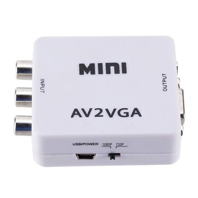 Spínací skříňka AV RCA To VGA Video Adapter HD 1080P Tv Converter