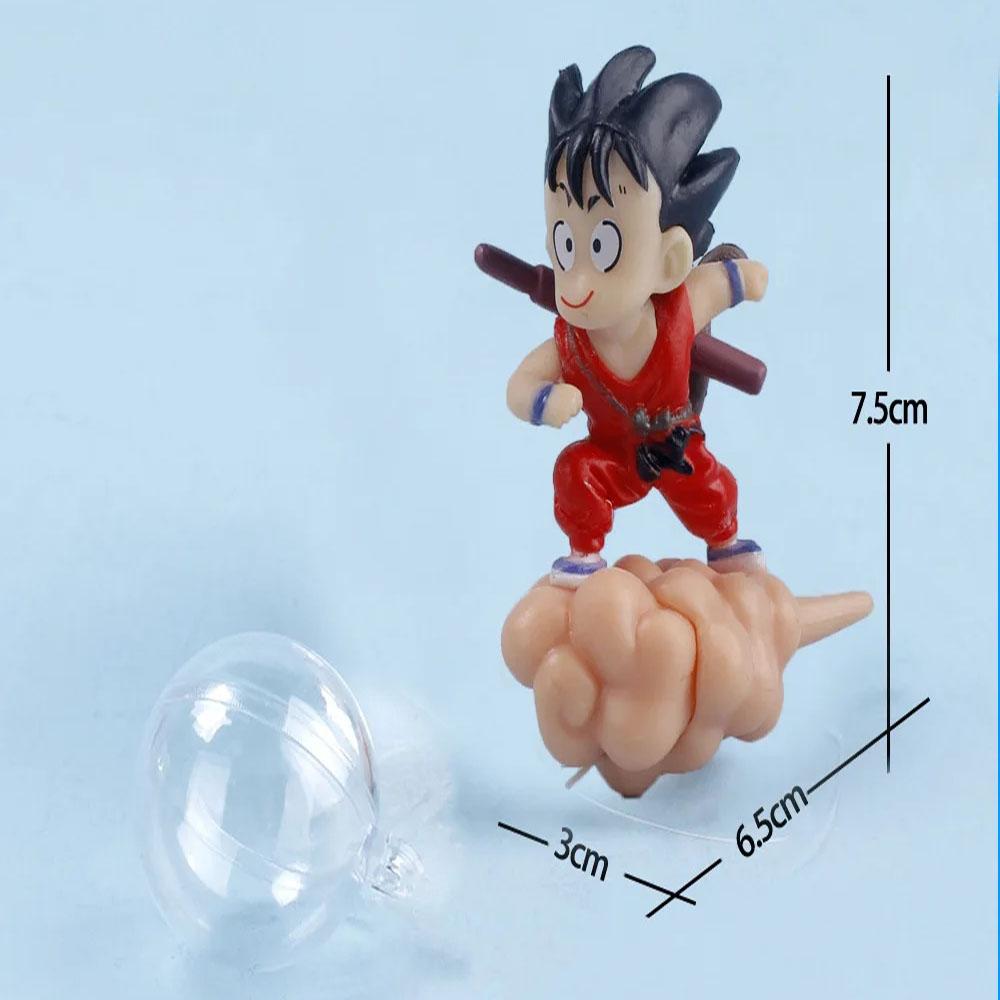 Nueva Figura de Dragon Ball Son Goku Acuario Colgante Tanque de Peces Flotante Decoración de Paisaje Bola Flotante Adorno Creativo Juguetes