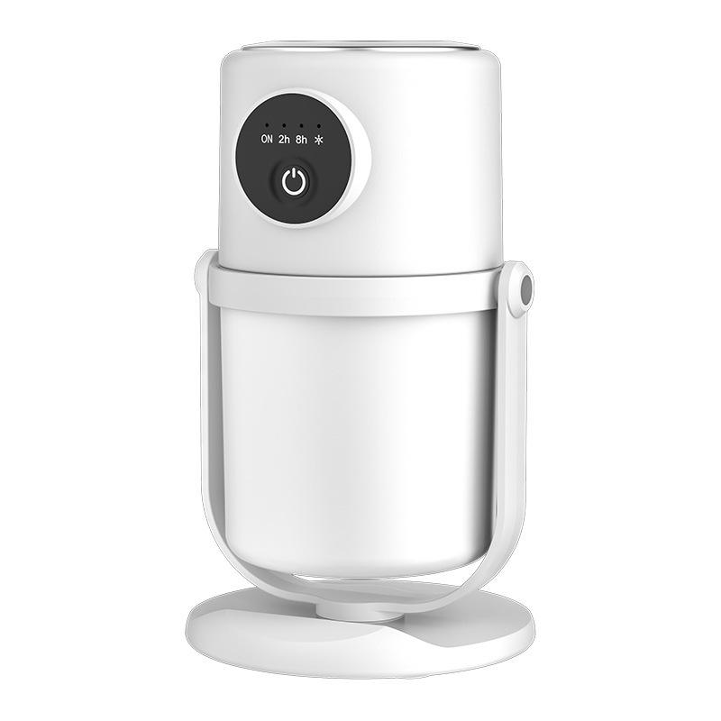 USB Mini Humidifier Timing Switch Small Car Atmosphere Light Dual Mode Spray Humidifier Home Desk Office Dormitory 2026 New