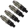 4PCS Fuel Injector 7023120 6722147 Compatible with Bobcat 331 334 337 341 5600 645 743 751 753 763 773 7753 1600 S150 S160 S175 S185 T190