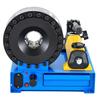 High Pressure Hydraulic Hose Crimper, Manual Hose Crimping Tool with 8 Dies & 6-28mm Crimping Range, Suitable for Low & High-Pressure Oil Pipes,
