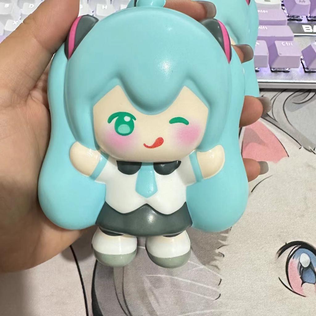 TopToy Future Miku Rebound Stress Relief Plushie – A Stress-Relieving Gadget, Trendy Toy Ornament, Ideal for Festivals, Graduation Gifts