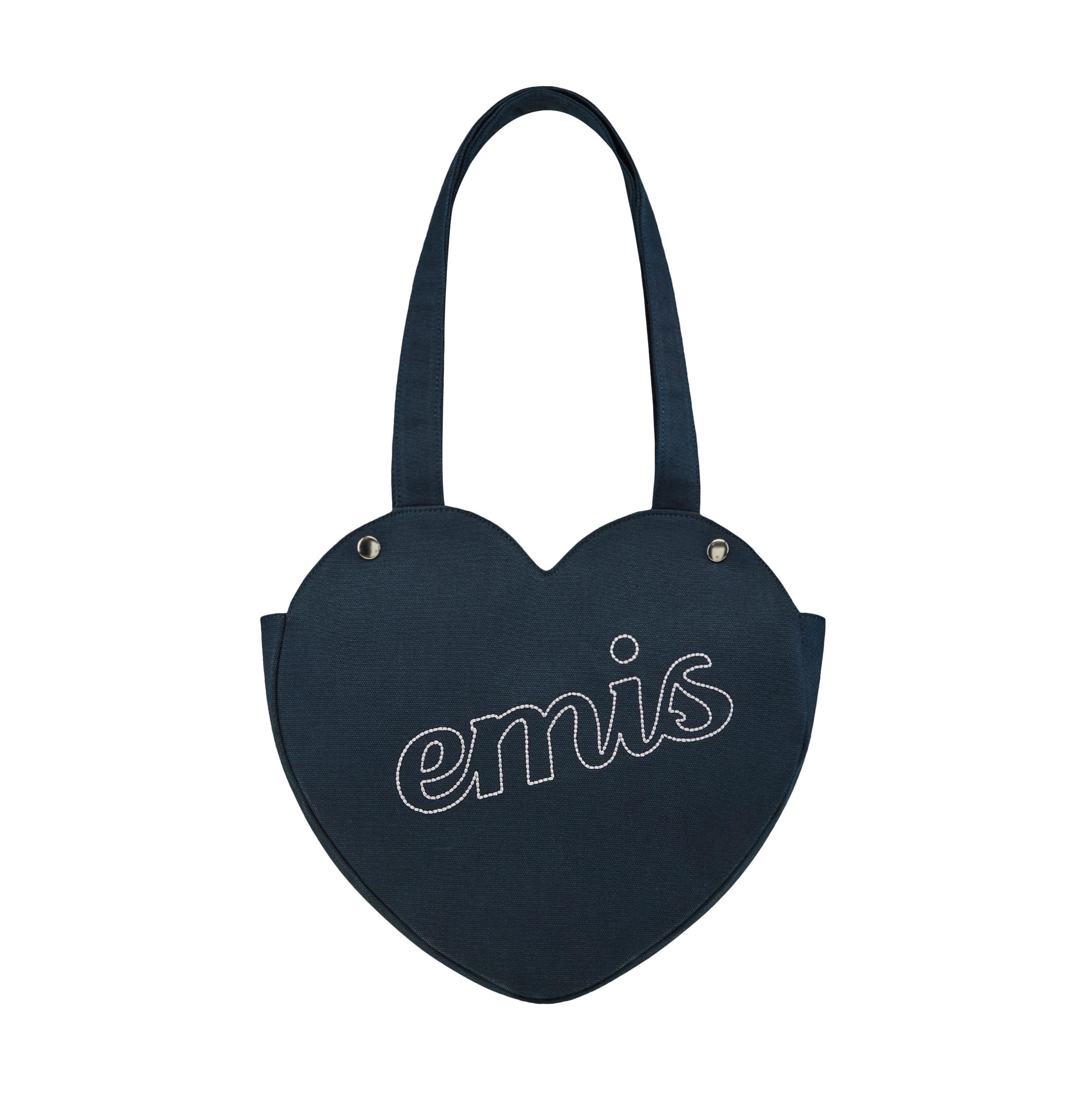 

[EMIS] HEART BAG - 2 Iconic Colors (Red / Navy) NAVY