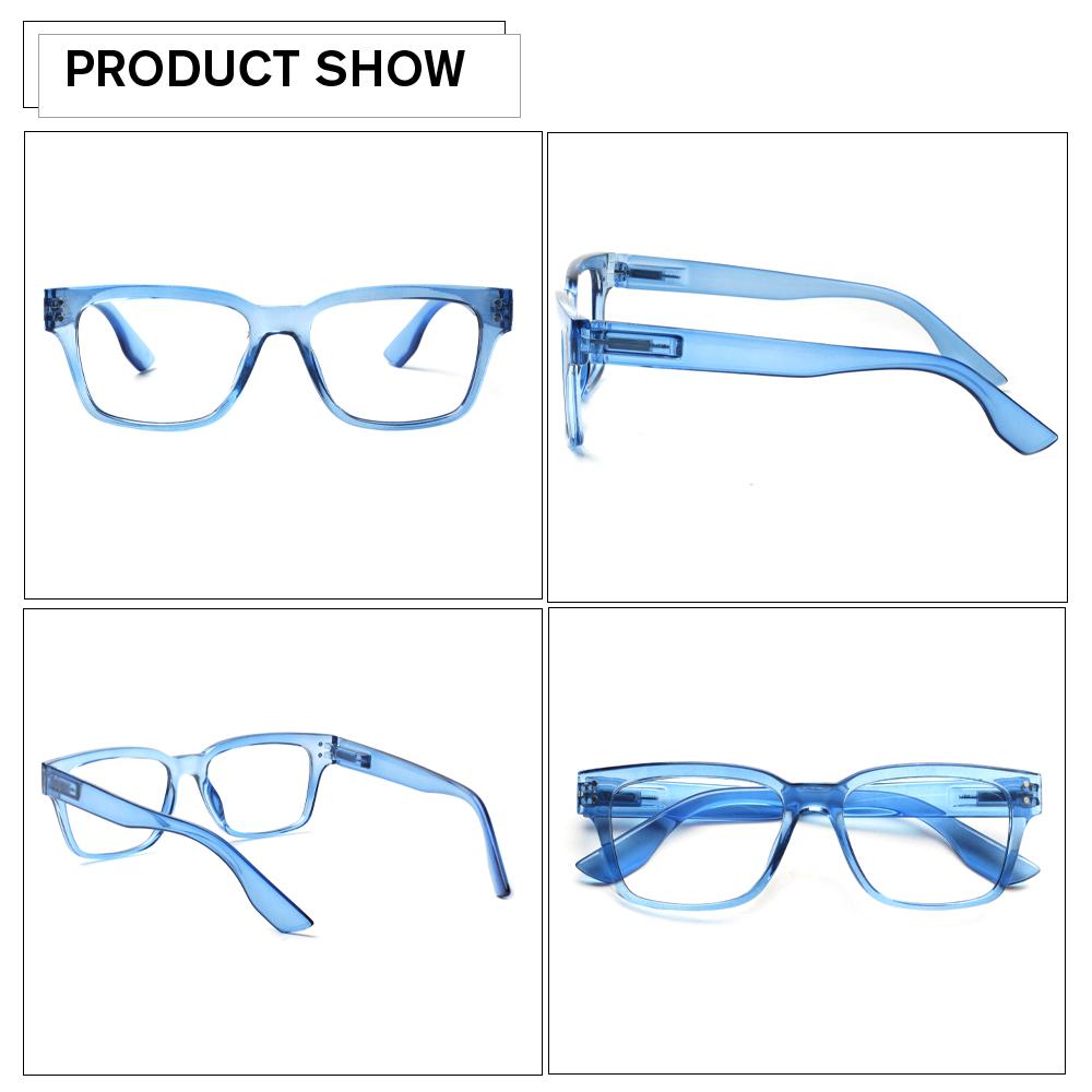 TUREZING Reading Glasses Anti Blue Light Universal Spring Hinge Computer Eyewear for Men and Women