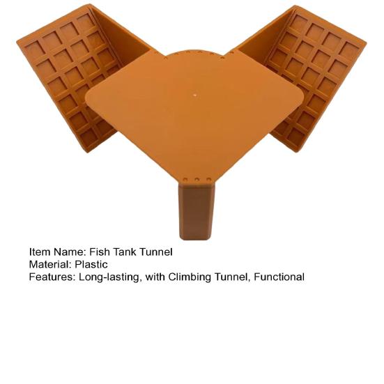 Einsiedlerkrebsbecken Tunnel unter Kies Einsiedlerkrebshöhle Ecke mit Klettertunnel Sicheres Habitat Kletterspielzeug Tunnel für Haustierkrebs Aquarium