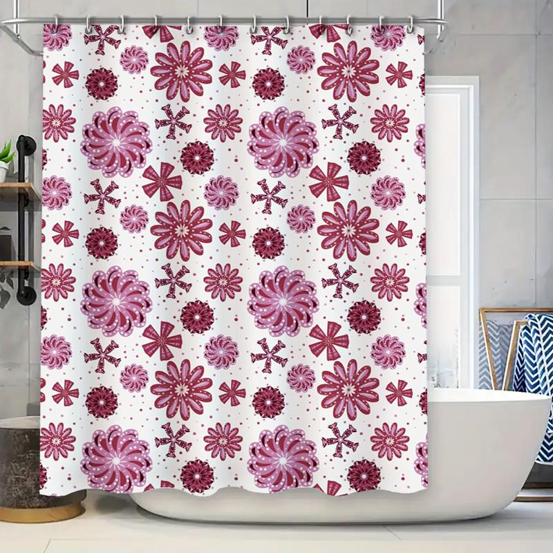 Beach Vibe Shower Curtain Ocean Waves Clouds Design for Bathrooms Decorations 90x180cm