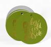Inkdotpot Real Gold Foil Baby It's Cold Outside Baby Shower Tags Favor Hang Paper Tags 100