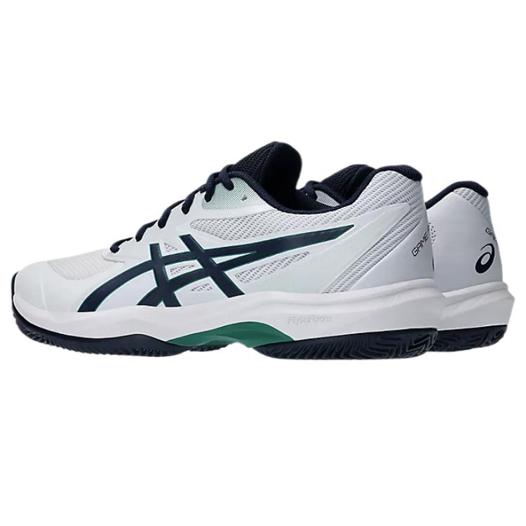 Asics Game FF Synthetic Leather Fashion Comfortable Trendy Minimalist Shock Absorbing Lightweight Low Top Tennis Shoes Men sneakers 1041A490-102
