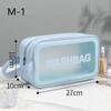 Portable Travel Wash Bag Female Transparent Waterproof Makeup Storage Pouch Large Capacity Cosmetic Organizer Beauty Women Case