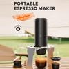  Elektrische Kaffeemaschine (Kapsel- und Pulverbetrieb, 2-in-1) mit 20 Bar Druck, 7800-mAh-Akku (wiederaufladbar) 
