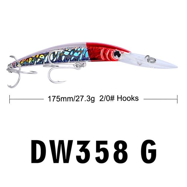 

170 мм 27 г Профессиональные рыболовные приманки Жесткая приманка для дайвинга 2-4,5 м Качественные воблеры Минноу Искусственная приманка Снасти