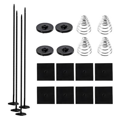 Einfache Installation Kühlerventilator Halterung Kabelbinder Clip Universelles Auto Lüfter Montage Kit Elektrische Getriebe Kühler Befestigungsband