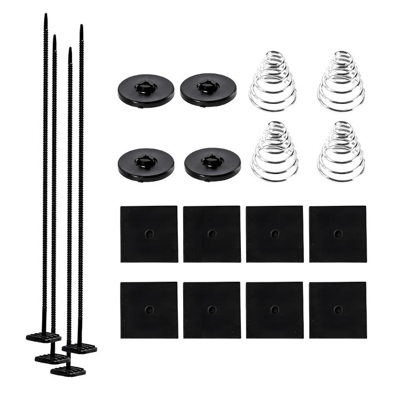 

Easy Installation Radiator Fan Mount Zip Ties Clip Universal Car Fan Mounting Kit Electric Transmission Coolers Tie Strap 1