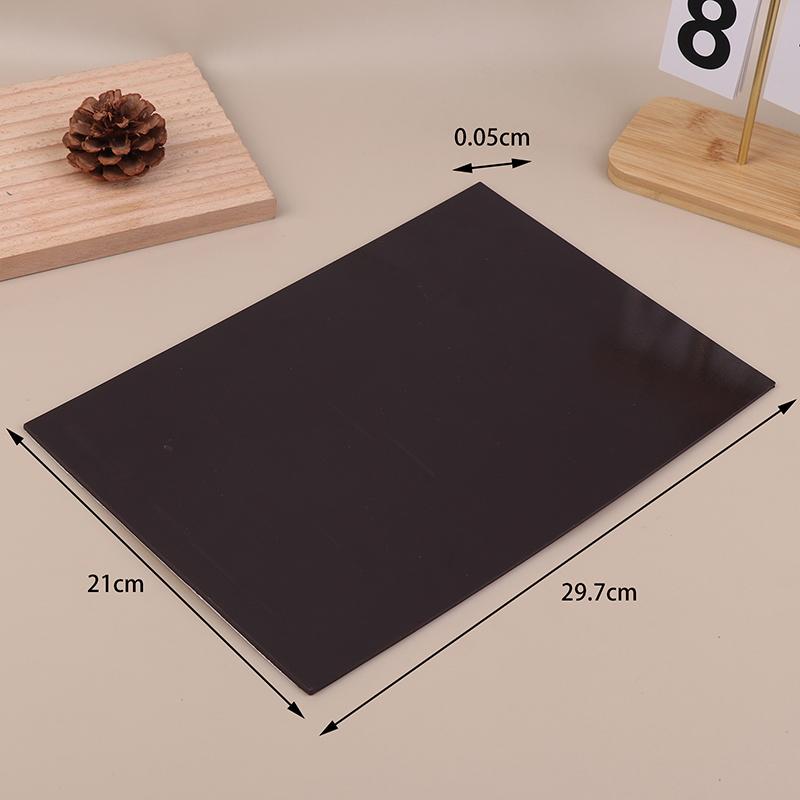 Adhesive Magnetic Sheets With Adhesive Backing Multiple Sizes Inches Flexible Magnet Sheets With Self Adhesive Sticky