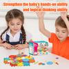 114PCS Electric DIY Educational Building Block, Mechanical Gear Linkage, Children's Educational Puzzle, Building Block Toy