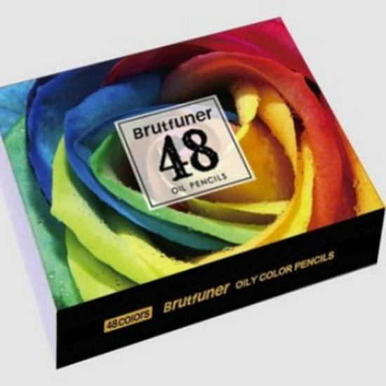 Brutfuner 180 Oil & Water-Soluble Colored Pencils Set for Drawing & Doodling - Ideal Gift