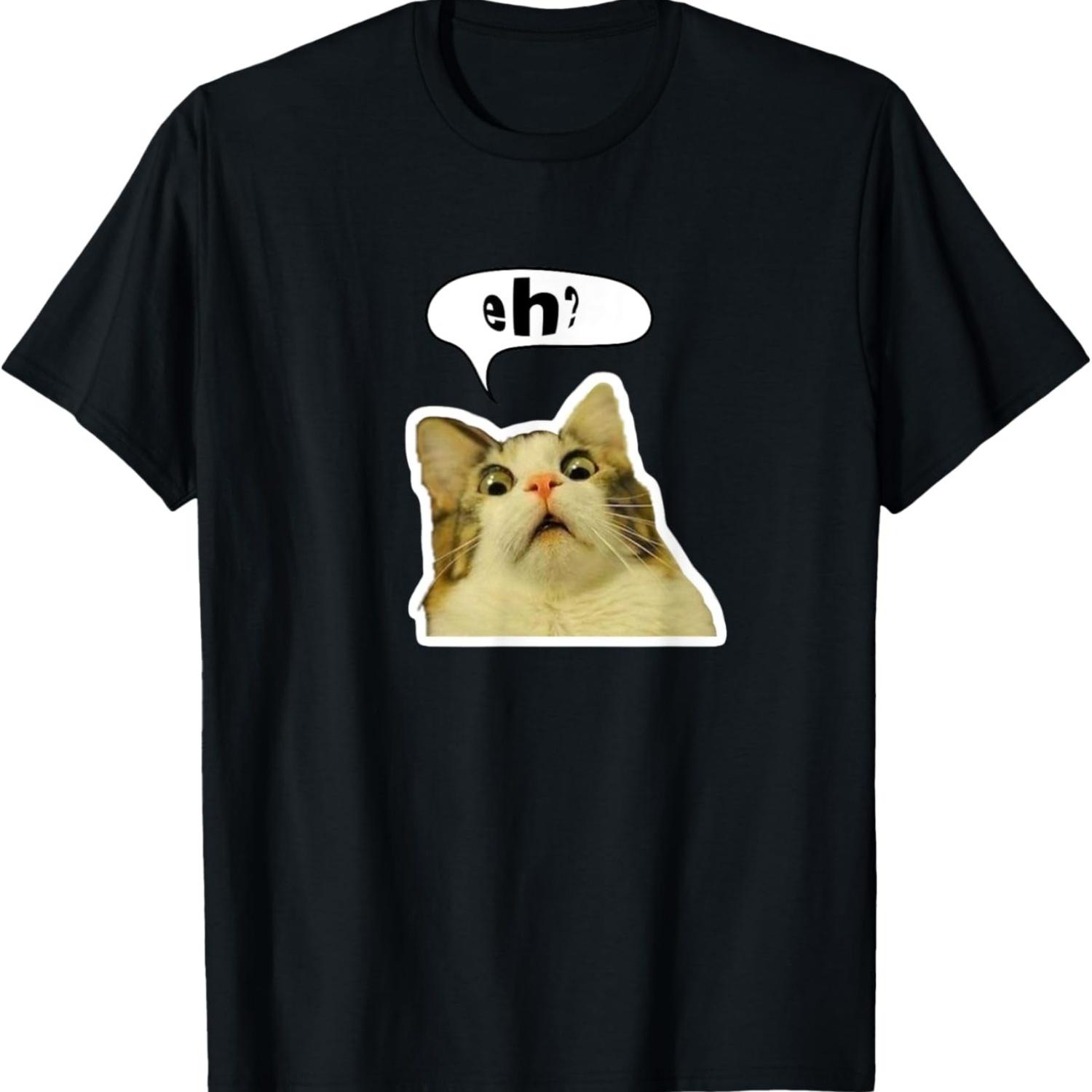 Funny Cat meme T-Shirt(4) S