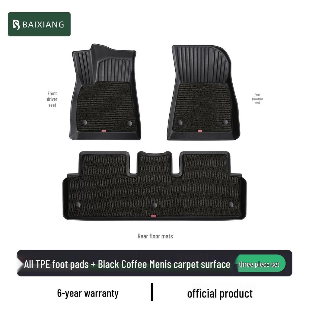 ZEEKR 001/007/007 GT Car Floor Mats - TPE, 25 Models, 7X/X Custom Fit