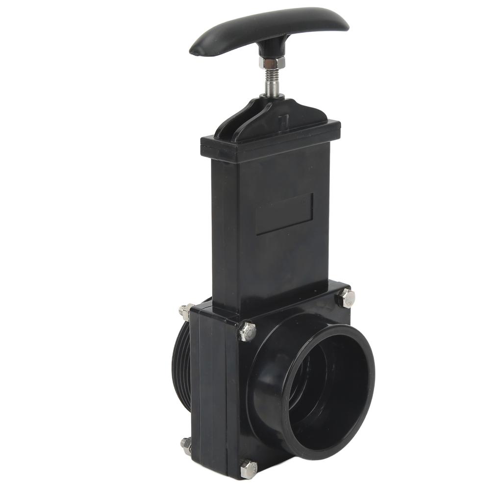 RV Drain Valve Waste Sewer ABS Valve Wear Resistance for Caravan Water Tank 50mm ID