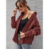 Autumn and Winter Loose Casual Corduroy Women's Blouses & Shirts