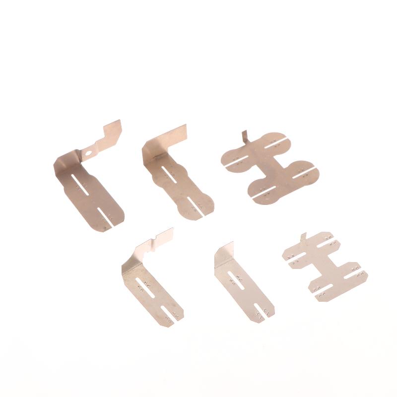 1 Sett Elektrisk Verktøy DIY Tilbehør For 18V 18650 21700 Litiumbatteri Nikkelplate Battericellekontakt