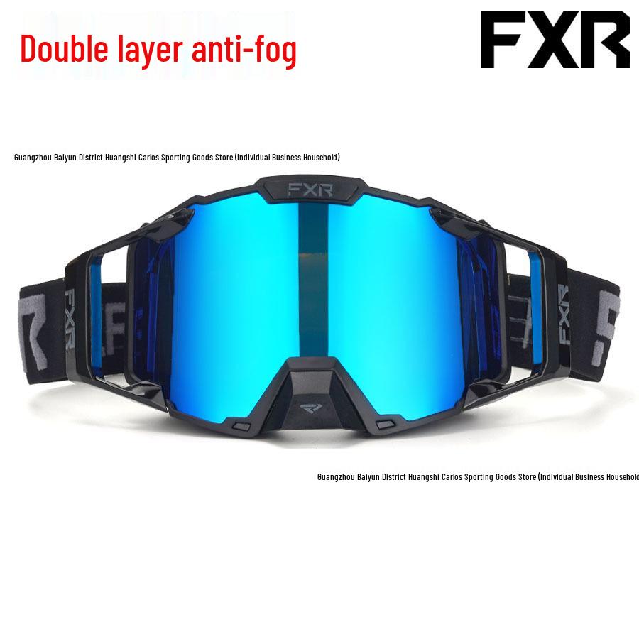 Neue FXR Doppelschicht-Anti-Fog-Brille für Offroad, Mountainbiking und Skifahren.