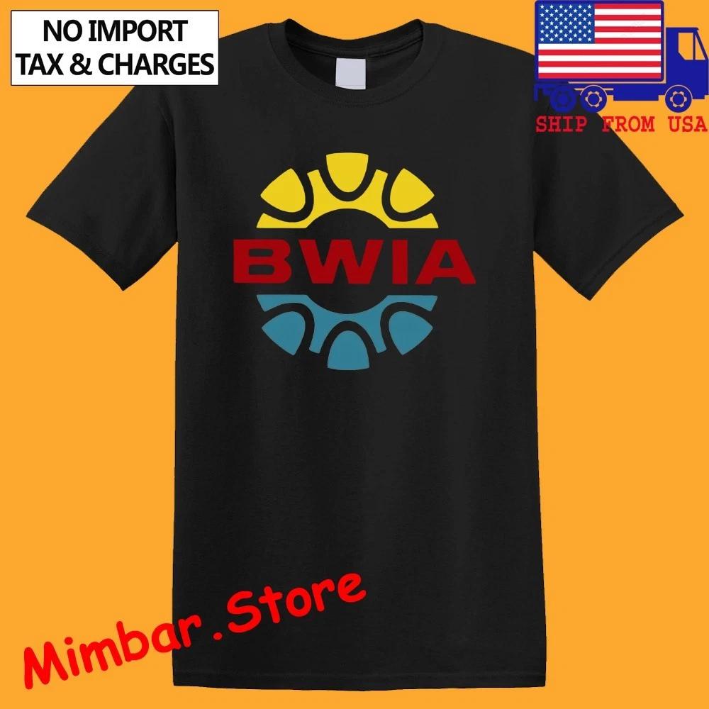 

BWIA West Indies Airways Men s Black Size S-5XL 4XL