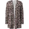 GMXIA Autumn Women's Print Cardigan Long-sleeved Casual Coat