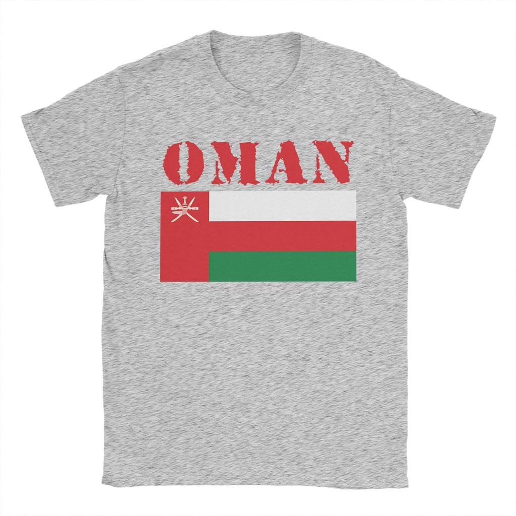Streetwear T-shirt Zomer Oman Vlag Populaire T-shirts Katoenen T-shirt voor Heren Y2K Leuk Grote Maten 6XL Korte Mouw Kleding