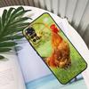 Cock Rooster Chicken Funda For Xiaomi Redmi Note 13 10 11 12 14 15 Pro Plus Case For Redmi 15C 12C 13C 14C 10C 15