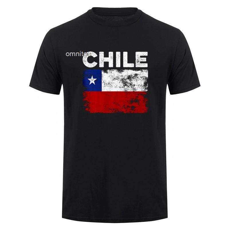 Chile Ya Po Chilean Flag Chile Flag T Shirt Short Sleeve Graphic Tshirts Unisexs Clothing Tshirt HJ038