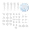 Christmas Snowflake Decorations Acrylic Icicle Pendant Christmas Tree Party Ornaments