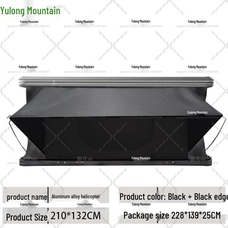 Автоматическая алюминиевая палатка-крыша Yulongshan с жесткой крышей