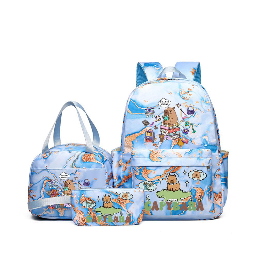 Kapibara girl cute cute schoolbag primary school students 3rd grade light backpack