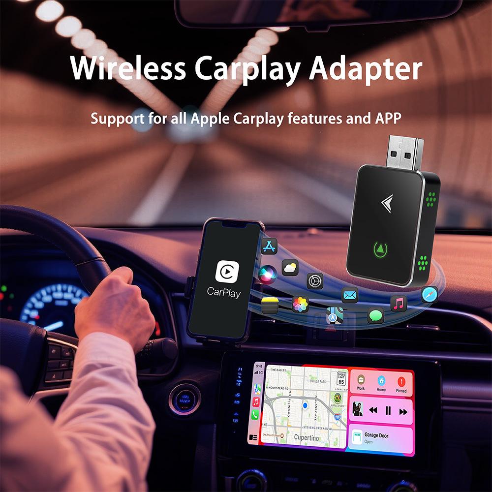 Kabellose 2-in-1 CarPlay & Android Auto Smart-Navigationsbox