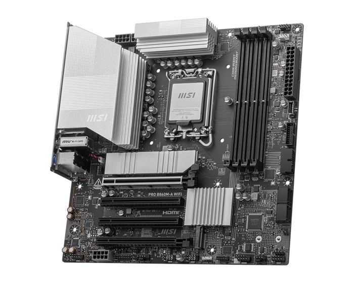 Carte mère - MSI - PRO B860M-A WIFI Intel B860 LGA 1851 (Socket V1) micro ATX