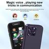 NEW BM16PRO 2G Mini Touch Screen Mobile Phone Dual SIM Bluetooth Dial Auto Call Record Magic Voice Cheap Cellphone FMRadio