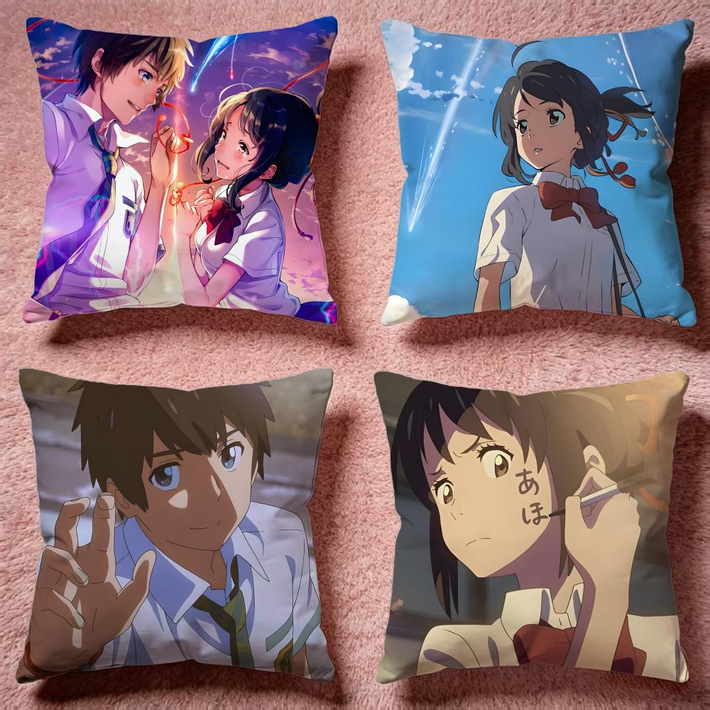 Popular YYour Nameed Cushion Cover Premium SkinFriendly Pillow Case MultiPurpose for Home Office Travel