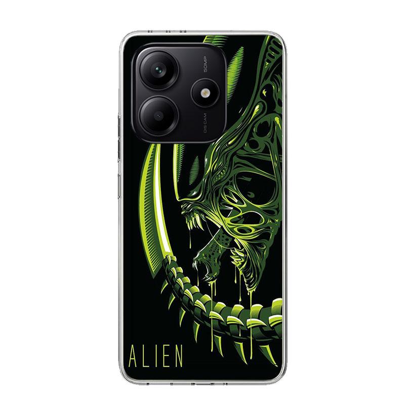 Cool A-Alien X-Xenomorph Case Phone Cover for Xiaomi Redmi Note 14 13 12S 12 11S 11 11T 11E 10S 10 Pro Plus 9 9S 5G + Trend Fund