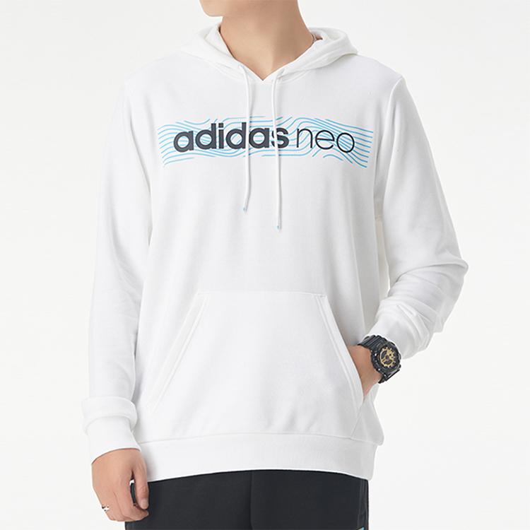 Adidas Neo Favorite No-Nonsense Hoodie Men Tops White GM2347