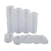 Round Coin Capsules Plastic Holder Container Case Transparent Protection