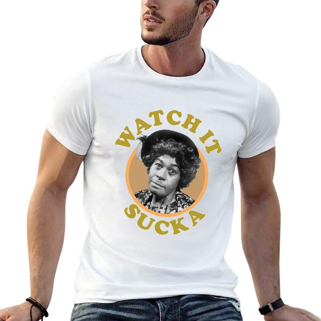 Watch It Sucka Tshirt Fashion Simple Casual Tee Shirt