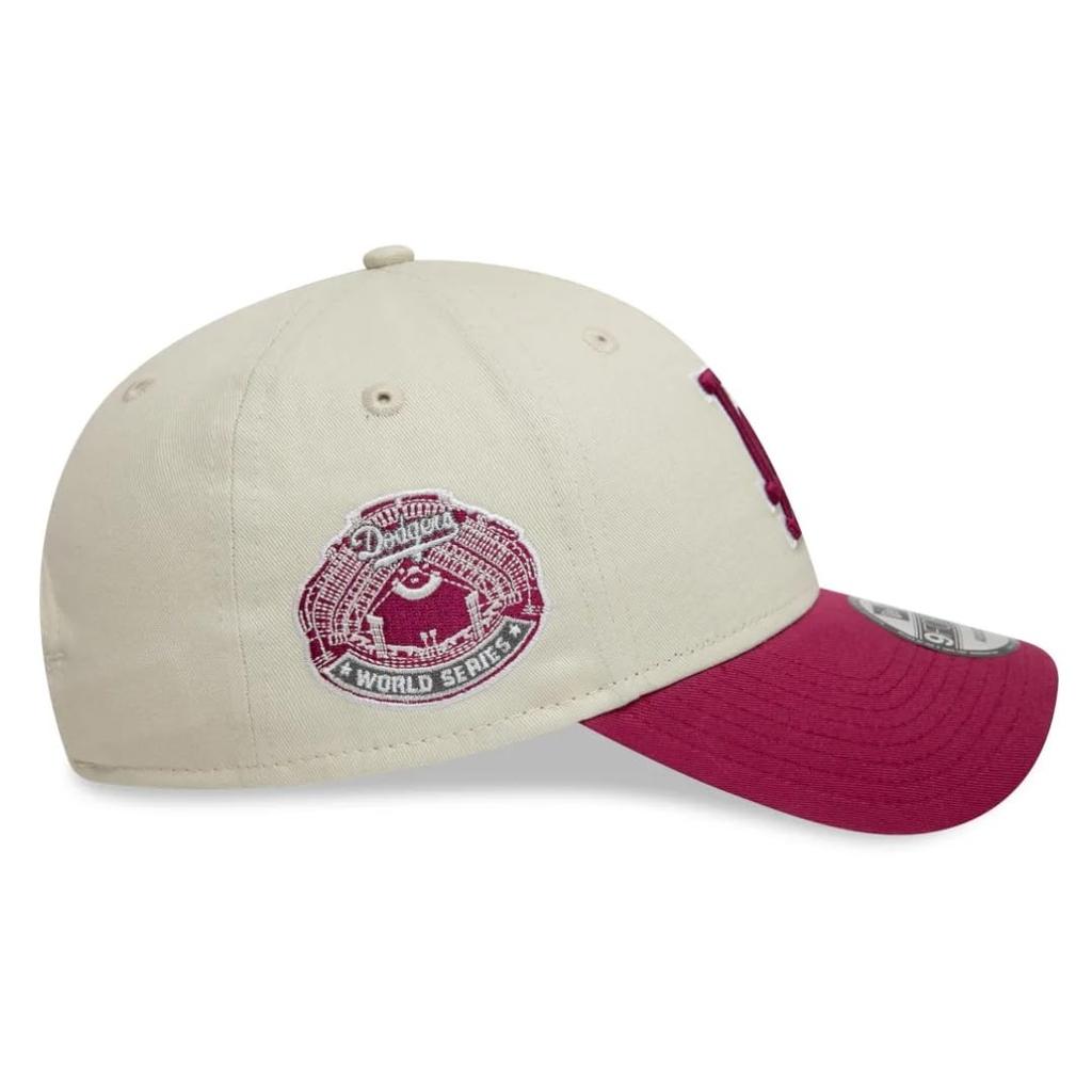 Cap 940 9FORTY Adjuster Free Size LA NY Polyester Baseball Cap Hat Free [New Era] Men's Women's (JP, Alphabet, Size, LA-DarkRed (World Series)) [Item]