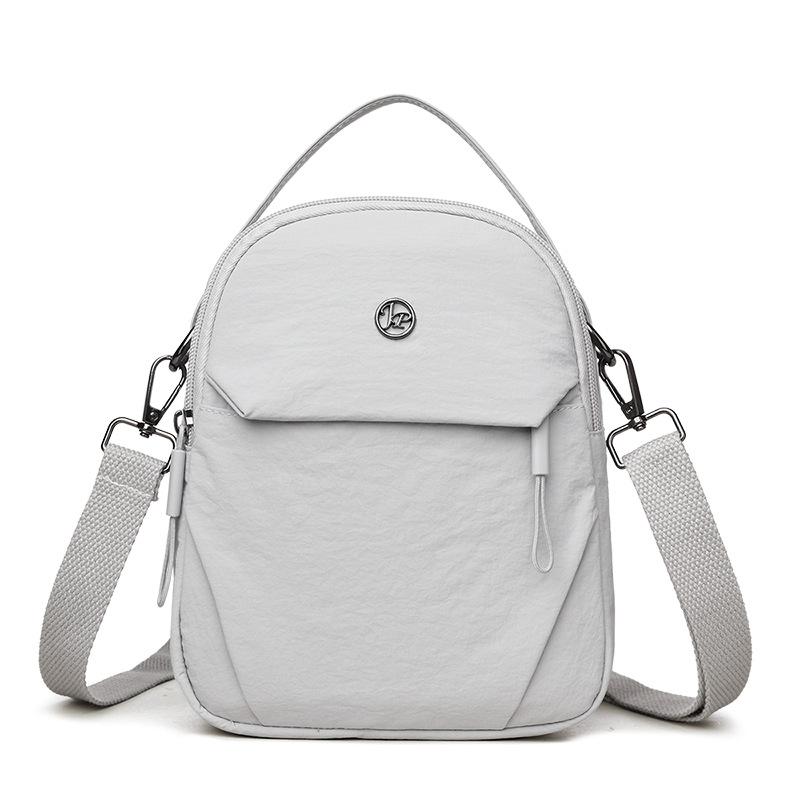 Women's Solid Color Handbag Nylon Shoulder Bag